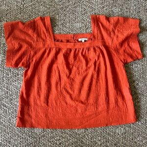 Madewell Square Neck Blouse